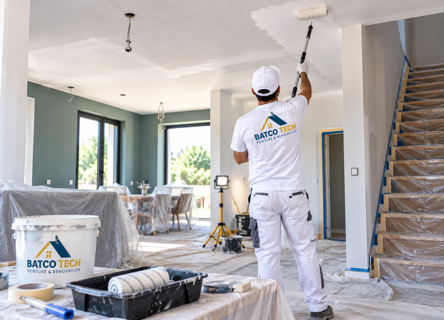 Chantier de peinture Batco Tech
